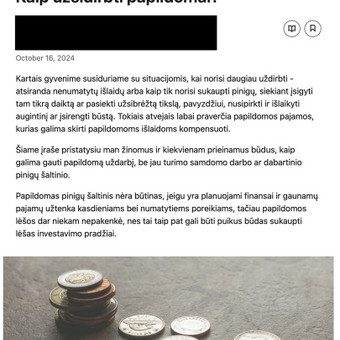 Tekstų interneto svetainėms kūrimas Vilnius Justinas Sacevičius nuotrauka 3