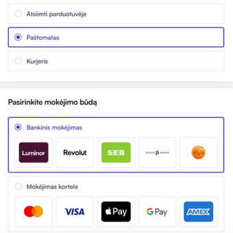 Šiauliai 7web.lt nuotrauka 4 Mokėjimo sistemų pajungimas Šiauliai 7web.lt nuotrauka 4