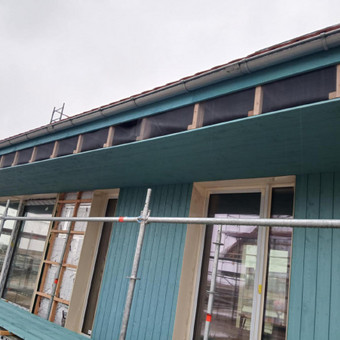 Karkasinių namų statyba Klaipėda Statybos darbai nuotrauka 1