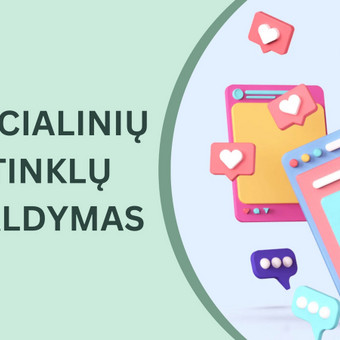 Socialinių tinklų valdymas Vilnius Roberta Jus nuotrauka 7