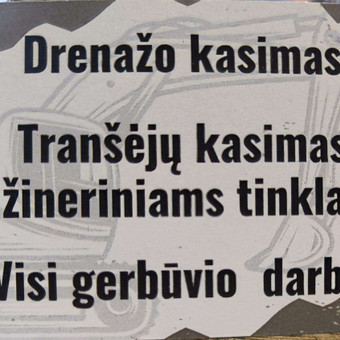 Sklypo lyginimas, formavimas Klaipėda Žemaitis kasa nuotrauka 2