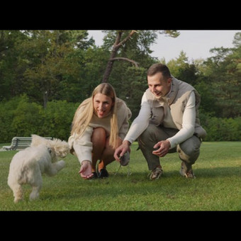 Reels filmavimas Palanga Amanda ir Ernestas nuotrauka 4