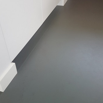 Natūralaus linoleumo (Marmoleum) klojimas Vilnius Lispimeks dangos ir vinilinės grindys nuotrauka 14