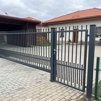 Vartų automatika, montavimas Klaipėda Memelio tvoros nuotrauka 8
