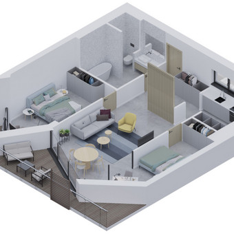 3D/2D Planai Vilnius Vitalijus Rudokas nuotrauka 7