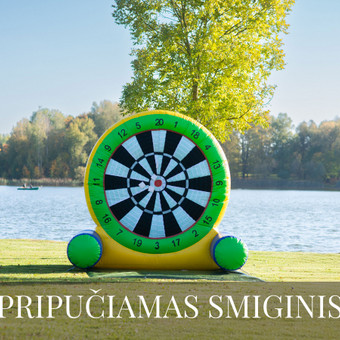 Pripučiamas smiginis Lazdijų rajonas Pramogų ambasada nuotrauka 1
