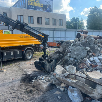 Statybinių atliekų išvežimas. Klaipėda MB "MCTRANSPORTT" nuotrauka 3 Statybinių atliekų išvežimas Klaipėda MB "MCTRANSPORTT" nuotrauka 3