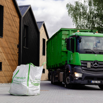 Statybinių atliekų išvežimas Šiaulių rajonas UAB „Ecoservice“ nuotrauka 4