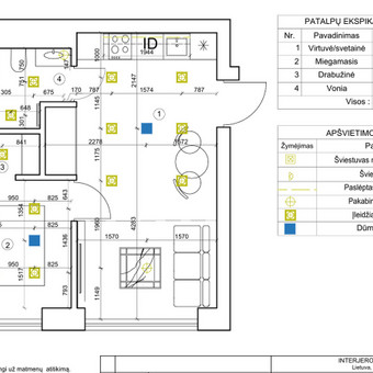 Apšvietimo projektavimas Vilnius Ieva Kazinevičiūtė nuotrauka 4