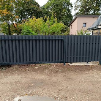 Skardinės tvoros Kaunas MP Tvoros nuotrauka 4