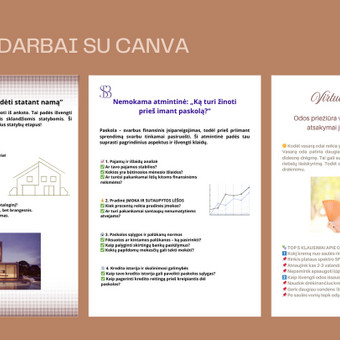 Įvairių gidų kūrimas su Canva Klaipėda dalia adomauskiene nuotrauka 3