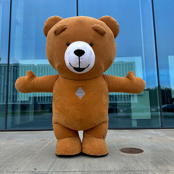 Teddy Meškiukas Vilnius Animatorės Jolė ir Agnieška nuotrauka 4