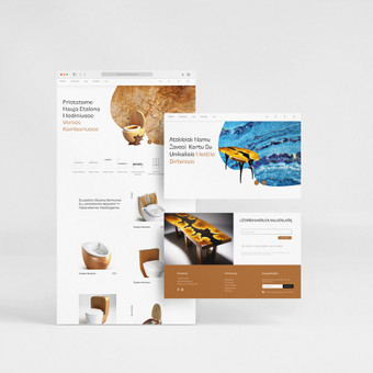 Svetainių dizainas (web design) Vilnius Danielė Jogėlaitė nuotrauka 3