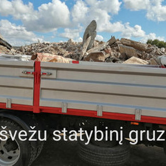 Statybinių atliekų išvežimas Klaipėda savikrovis savivartis nuotrauka 4