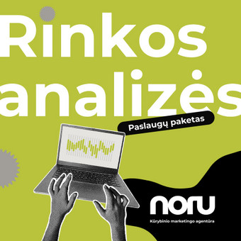 Rinkos analizė Vilnius NORU kūrybinio marketingo agentūra nuotrauka 2