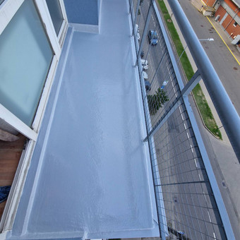 Vilniaus rajonas MB Lipontis nuotrauka 4 Balkonų hidroizoliacija (ardymas, betonavimas, poliuretano dangos įrengimas) Vilniaus rajonas MB Lipontis nuotrauka 4