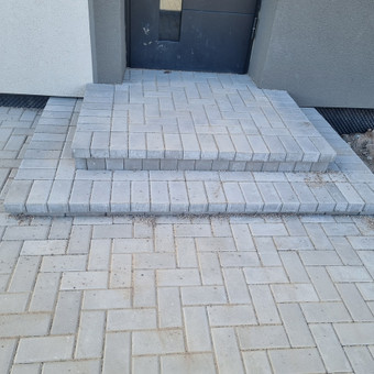 Laiptai iš trinkelių Kaunas Vaidas nuotrauka 2