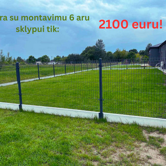 Segmentinės tvoros:
Patikimos ir lengvai montuojamos
Puikus kainos ir kokybės santykis
Tinka įvairioms teritorijoms – nuo gyvenamųjų iki pramoninių Kaunas Šarūnas nuotrauka 4 Segmentinės tvoros Kaunas Šarūnas nuotrauka 4