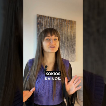 UGC ir Reels video turinys Vilnius Liveta Šikarskaitė nuotrauka 6