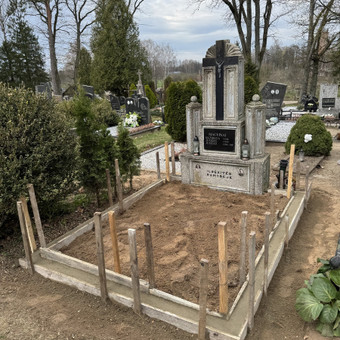 Kapavietės pamatų betonavimas Kaunas Angelų vizija nuotrauka 3
