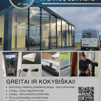 Terasų stiklinimas Klaipėda MB"Afixsas" nuotrauka 3