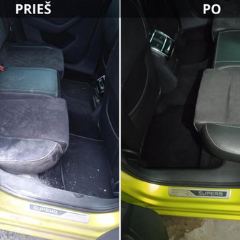 Cheminis salono valymas Klaipėda Smart Detailing | Klaipėda nuotrauka 5