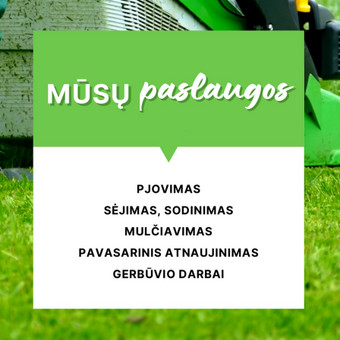 Pievų šienavimas Vilnius UAB AUTODISA nuotrauka 3