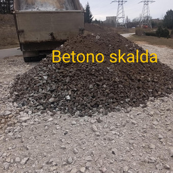Betono skalda Vilnius Scania nuotrauka 6