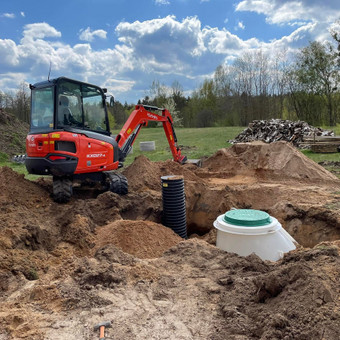 Nuotekų įrenginio montavimas Kauno rajonas MB ENTEKA nuotrauka 1