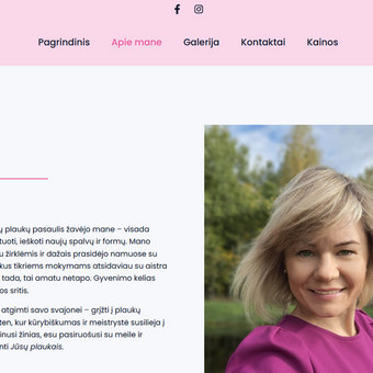 Kuriame reprezentacines, paslaugų, asmenines interneto svetaines Kaunas Digital Sprendimai nuotrauka 1 Svetainių dizainas (web design) Kaunas Digital Sprendimai nuotrauka 1