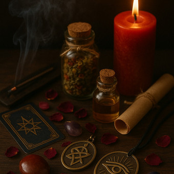 Produktai, užkalbėti pagal senas tradicijas, skirti sėkmei, meilei, apsaugai, sveikatai ir energetinei pusiausvyrai. Kiekvienas daiktas įkrautas energija, kad lydėtų tik tai, kas gera. Kaunas Ritualų Akademija nuotrauka 5 Užkalbėti amuletai, žvakės, arbatos ir aliejais Kaunas Ritualų Akademija nuotrauka 5