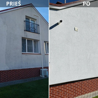 Fasadų plovimas Klaipėda Arūnas nuotrauka 5