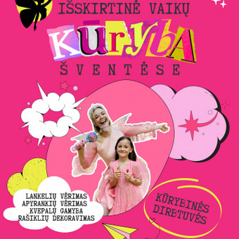 Vaikų šventės su kūrybinėmis dirbtuvėmis!🧚🏼
Atvykstu ten, kur švenčia vaikai!🫧 Vilnius Akimirka nuotrauka 1 Animatoriai, personažai vaikams Vilnius Akimirka nuotrauka 1