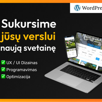 UI/UX dizainas, kuris atspindi jūsų prekės ženklą, kelia pasitikėjimą ir profesionalumą. Kaunas Karolis | Ambersites.lt nuotrauka 1 Svetainių dizainas (web design) Kaunas Karolis | Ambersites.lt nuotrauka 1