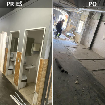 GPK Sienu demontavimas. Klaipėda Kirita, MB nuotrauka 15