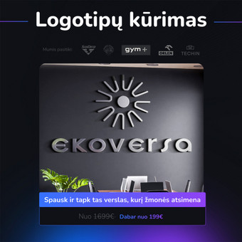 Logotipų kūrimas: Kuriame įkvepiančius ir atpažįstamus logotipus, atspindinčius jūsų verslo tapatumą. 💡🎨 Vilnius Mantas Vileišis nuotrauka 10 Logotipų kūrimas Vilnius Mantas Vileišis nuotrauka 10