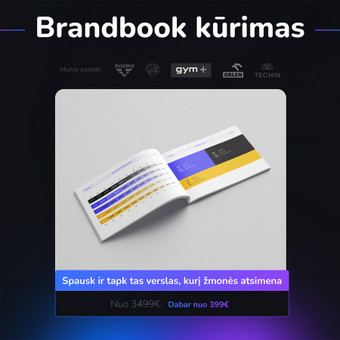 Kainos nuo 399 eur. Kurkime jūsų unikalų įvaizdį. Kūrybiškas, profesionalus ir įsimintinas firminio stiliaus kurimas. 💼🎨 #FirminioStiliausKūrimas Vilnius Mantas Vileišis nuotrauka 4 Firminio stiliaus kūrimas Vilnius Mantas Vileišis nuotrauka 4