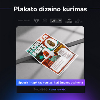Plakatų maketavimas: Išryškiname jūsų pranešimą kūrybiškais ir ryškiais plakatais. 🖼️🎨 Vilnius Mantas Vileišis nuotrauka 11 Plakatų maketavimas Vilnius Mantas Vileišis nuotrauka 11