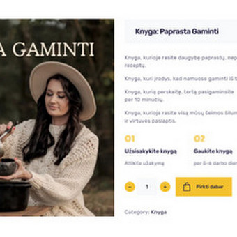 Internetinių puslapių kūrimas Kaunas Dizainas, internetiniai puslapiai, spauda! nuotrauka 15
