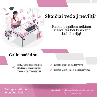 Individualios veiklos apskaitos tvarkymas Alytus Ugnė Šapalaitė nuotrauka 4