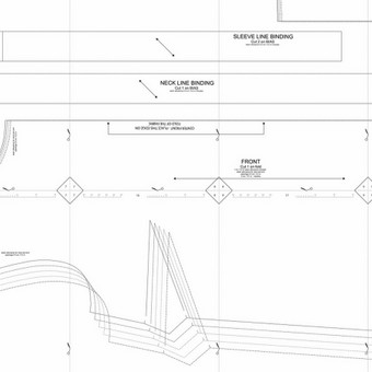 A4 / LETTER / A0 file production for sewing Kaunas Rūta BeCome nuotrauka 4