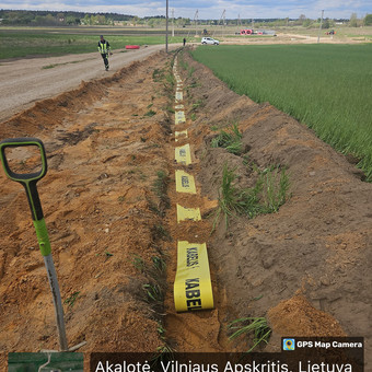 Elektros gofruotų vamzdžių klojimas Vilnius UAB TORUZ nuotrauka 20
