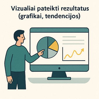 Sukuriu ataskaitas ar vizualinius suvestinius (grafikus, lenteles) pagal jūsų duomenis – aiškiai, estetiškai ir pritaikytai jūsų poreikiams. Vilnius MB "Jūrė" nuotrauka 4 Ataskaitos ir vizualizacijos kūrimas Vilnius MB "Jūrė" nuotrauka 4