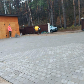 Drenažo įrengimas Kauno rajonas MB Martinavos statyba nuotrauka 1