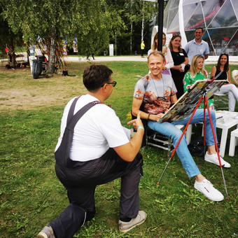 Šaržų piešimas Vilnius Ramūnas Vaitkus nuotrauka 1