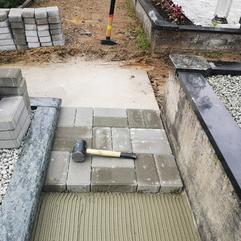 Trinkeliu dėjimas ant betono Kaunas Linas Zareckas nuotrauka 18