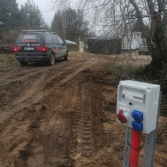 Laikinas elektros prijungimas statyboms Vilnius ELEKTARA, UAB. Darome kaip priklauso. nuotrauka 12