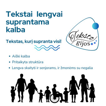 Rengiu ir maketuoju tekstus lengvai suprantama kalba pagal jiems taikomus pricipus: paprasti sakiniai, aiškios sąvokos, nuosekli struktūra, paveikslėliai. Tinka senjorams, žmonėms su negalia. Panevėžys Loreta nuotrauka 7 Tekstai lengvai suprantama kalba Panevėžys Loreta nuotrauka 7