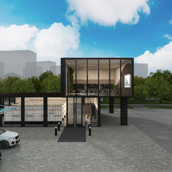 ⚫ KOMERCINIŲ PATALPŲ INTERJERO PROJEKTAS Vilnius Interjero dizainas nuotrauka 1