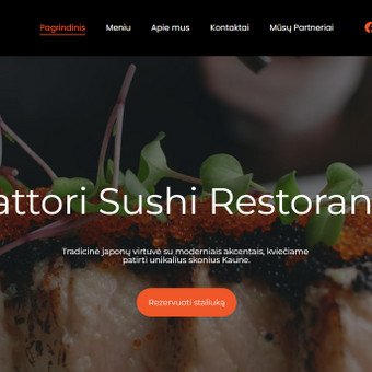 Svetainių dizainas (web design) Klaipėda Gintarė  Peru nuotrauka 3